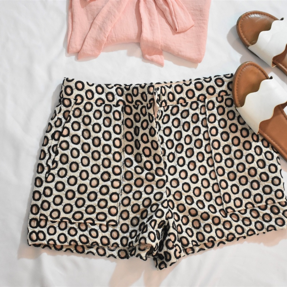 J.Crew Women's Circle Patterned Shorts - image 4